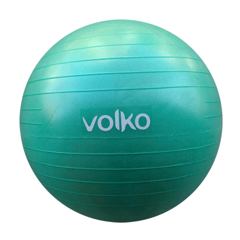 Pelota De Esferodinamia Volko (gymball) De 55 Cm. De Neopren. Anti Burst. 900 Grs. Color Verde