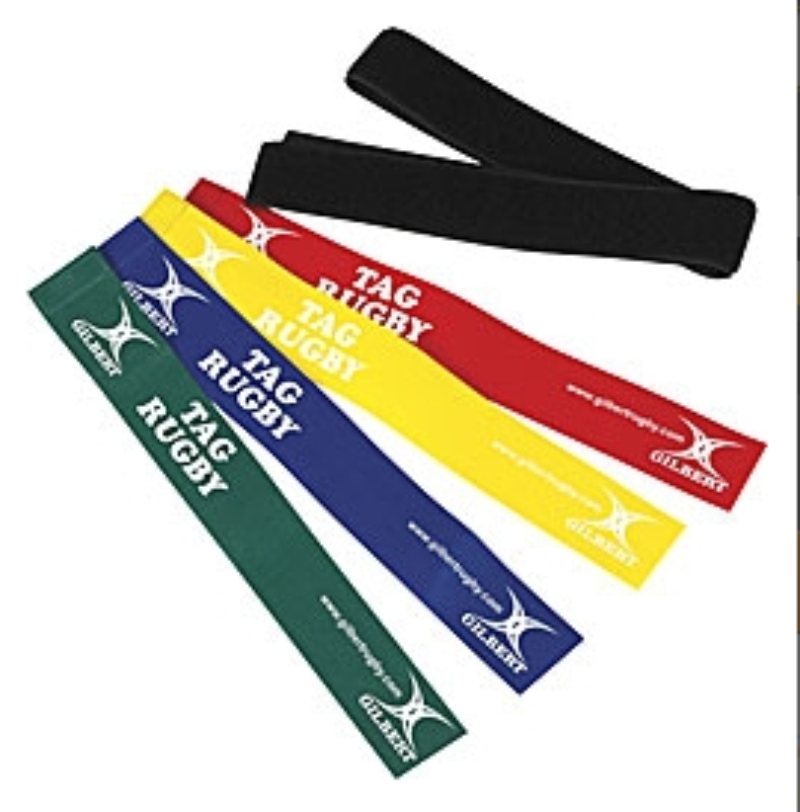 Tag De Rugby Gilbert - Pack X 14 Unidades En 2 Colores 