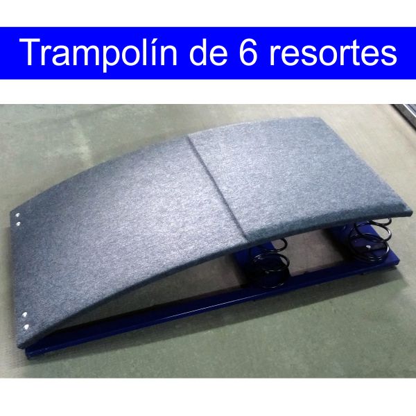 Trampolín - Reuter  Profesional De 6 Resortes