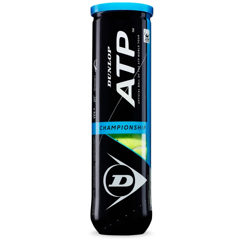 Tubo De Tenis Atp Championship X 3 Unidades - Marca Dunlop