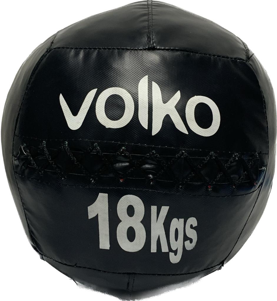 Medicine Ball Volko - Lona Cosida 18  Kg.  Simil Dynamax