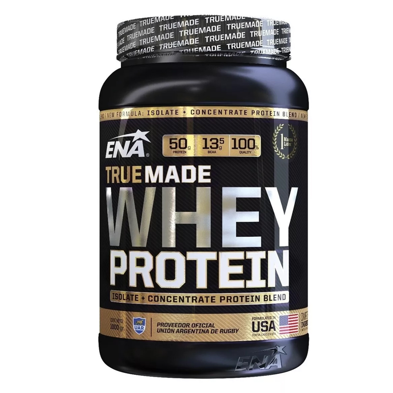 Whey Protein -true Made-  930 Grs - Frasco -  Vainilla-chocolate-cookies -cream-frutilla -marca Ena